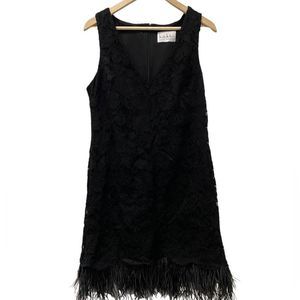 NICOLE Miller "Party Fringe Dress" in black